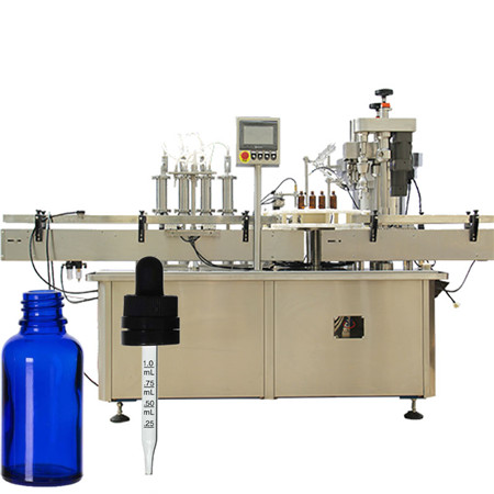 Автоматична машина для розливу пероральних рідин, лінія для розливу флаконів у флакони із скляною пляшкою із алкоголем, 4000BPH