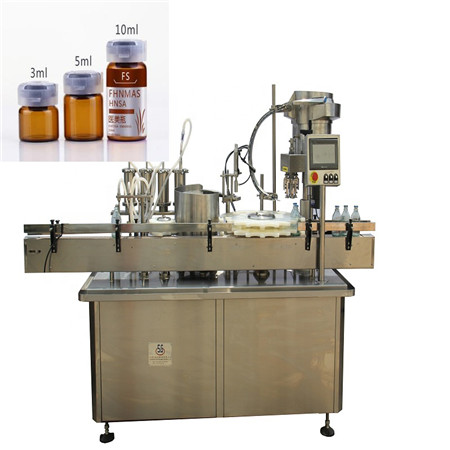 Моноблочна розливна машина Автоматична машина для розливу та укупорки для лінії розливу парфумерних спреїв