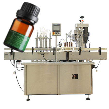 Фармацевтична машина для розливу рідин з автоматичним наповненням пляшок для упаковки та етикеток